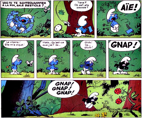smurfs in belgium