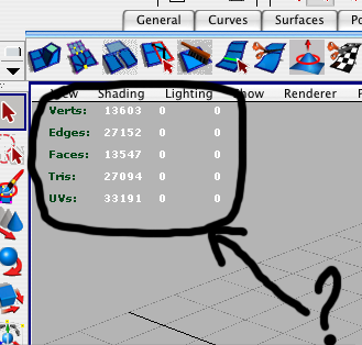 How do I get the total poly count? - Simply Maya User Community