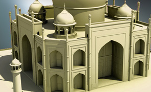 Maya Tutorial: Architectural Study - The Taj Mahal