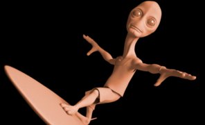 Maya Tutorial: Organic Modeling - Surfing with the Alien