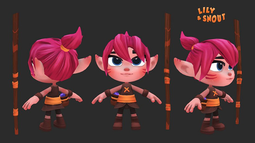 Get Lily and Snout free character rigs for Maya – SimplyMaya News
