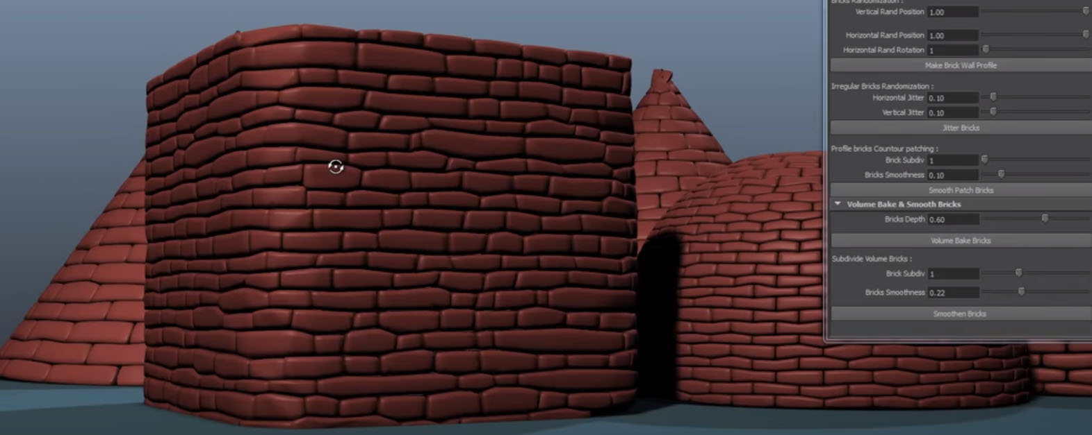 New tool for Maya lets you create brick walls with a click – SimplyMaya News